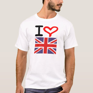 I Liebe Großbritannien T-Shirt