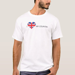 I Liebe Großbritannien T-Shirt