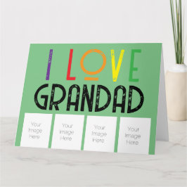 i Liebe Großkartons Fotos Faltkarte Karte