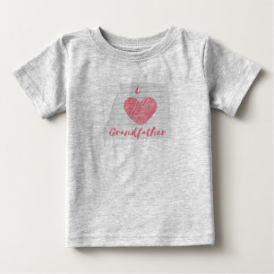 i Liebe Großvater Baby T-shirt