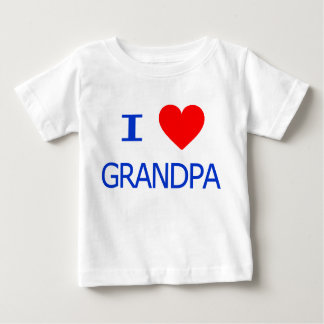 I Liebe-Großvater Baby T-shirt