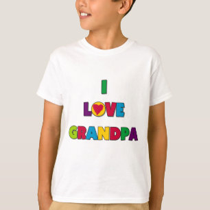 I Liebe-Großvater-T - Shirts und Geschenke