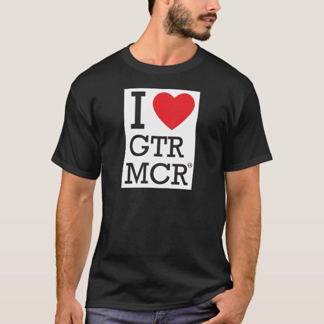 I LIEBE GTR MCR T-Shirt (Vorderseite)