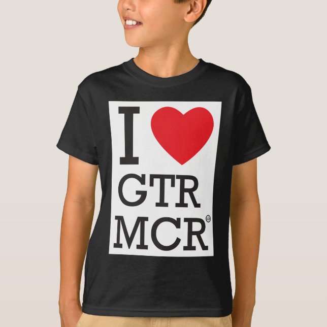 I LIEBE GTR MCR T-Shirt (Vorderseite)