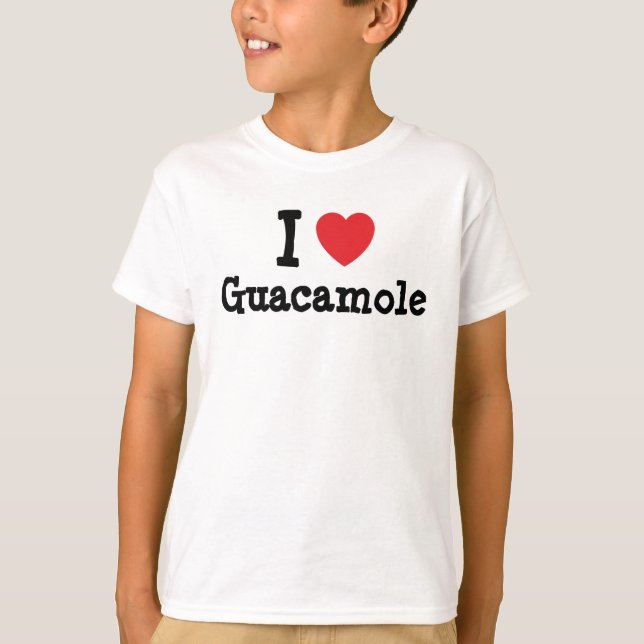 I Liebe Guacamole T - Shirt (Vorderseite)