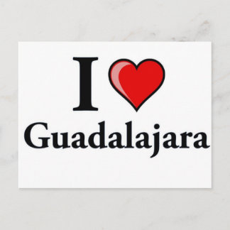 I Liebe Guadalajara Postkarte