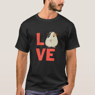 I Liebe Guinea Schweineschällinge Haustiere und Ti T-Shirt