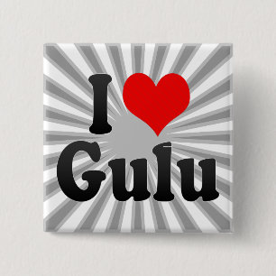 I Liebe Gulu, Uganda Button