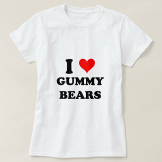 I Liebe-gummiartige Bären T-Shirt