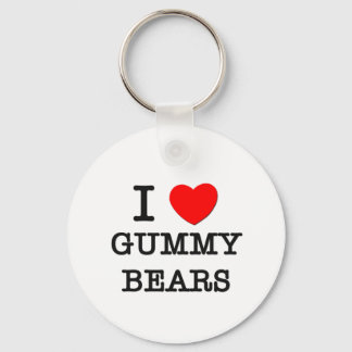 I Liebe Gummy Bars Schlüsselanhänger