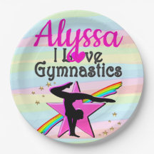 I LIEBE GYMNASTICS SUPER STAR DESIGN