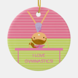 I LIEBE GYMNASTICS Weihnachtsschmuck