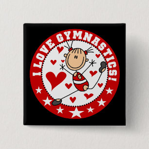I Liebe-Gymnastik Button