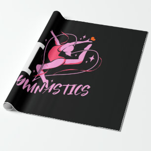 I Liebe Gymnastik Geschenkpapier