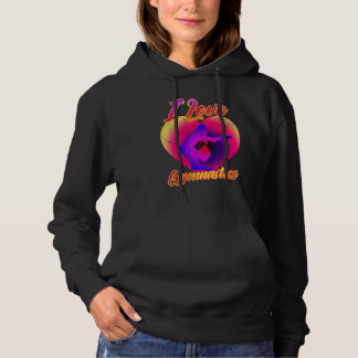 I Liebe Gymnastik Gymnast Tumbling Team Gymnastik Hoodie
