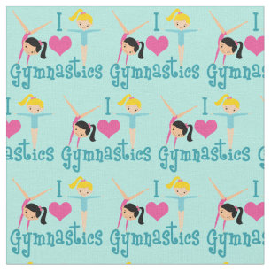 I Liebe Gymnastik Stoff