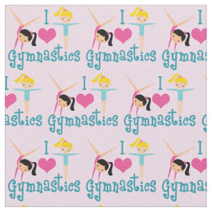I Liebe Gymnastik Stoff