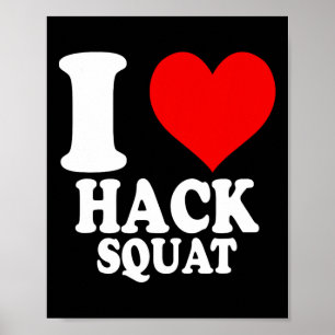 I Liebe Hack Squat 1 Poster