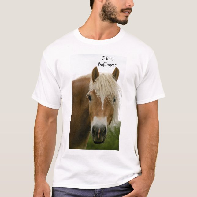 I Liebe Haflingers T-Shirt (Vorderseite)