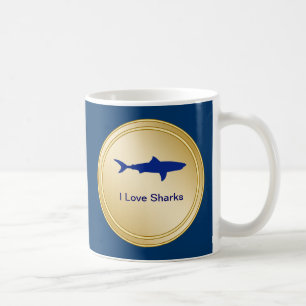 I Liebe-Haifisch-Getränk-Tasse Tasse