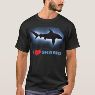I Liebe-Haifische T-Shirt