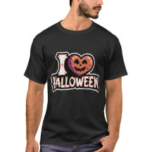 I Liebe Halloween T - Shirt