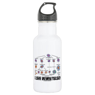 I Liebe-Hämatologie (Blutzelle-Abstammung) Trinkflasche