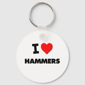I Liebe Hammers Schlüsselanhänger