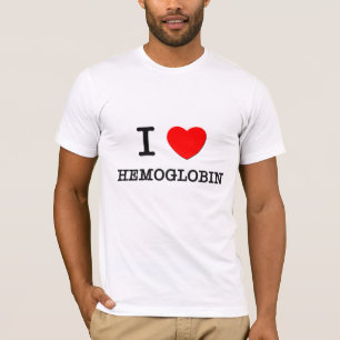 I Liebe-Hämoglobin T-Shirt
