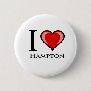 I Liebe Hampton Button