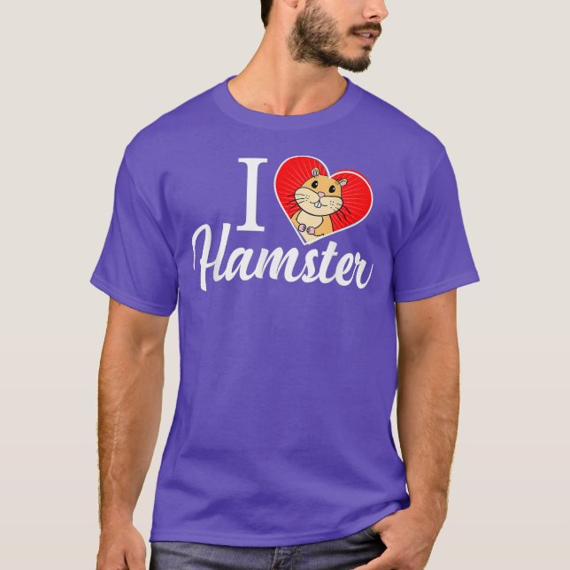 I Liebe Hamster D001-0094A T-Shirt (Vorderseite)