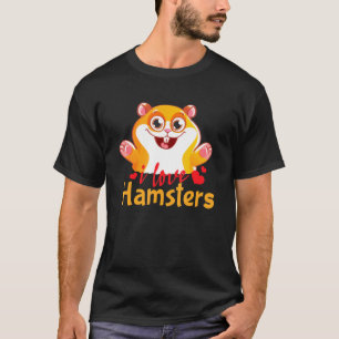 I Liebe Hamsters Tierkostüm Hamster T-Shirt