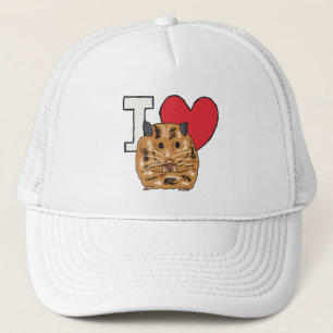 I Liebe Hamsters Truckerkappe