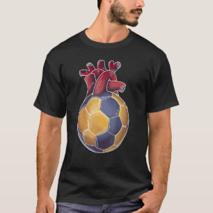 I Liebe Handball Ball Herzschlag für Spieler und F T-Shirt
