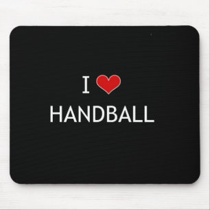 I Liebe Handball Mousepad