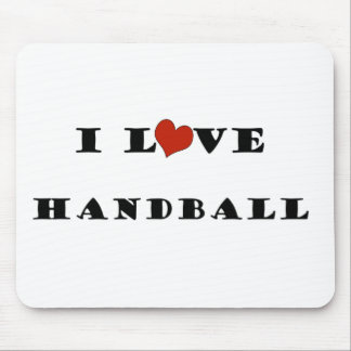 I Liebe Handball.png Mousepad