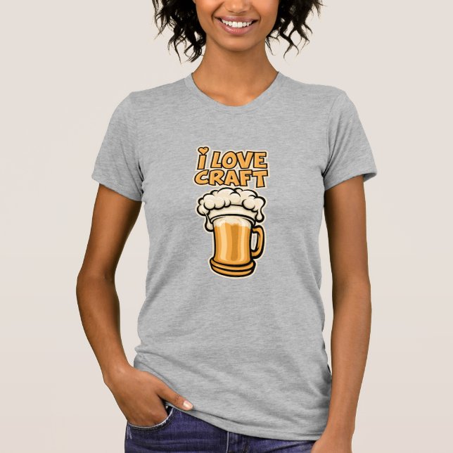 I Liebe Handboote T-Shirt (Vorderseite)