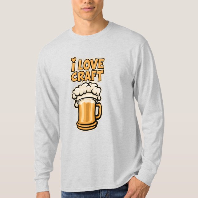 I Liebe Handboote T-Shirt (Vorderseite)