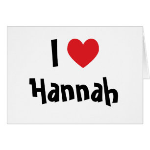 I Liebe Hannah