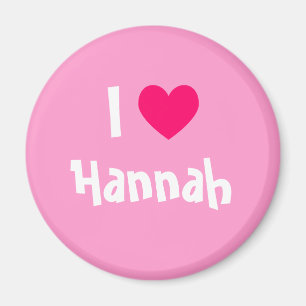 I Liebe Hannah Magnet
