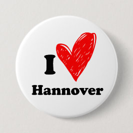 I Liebe Hannover Button