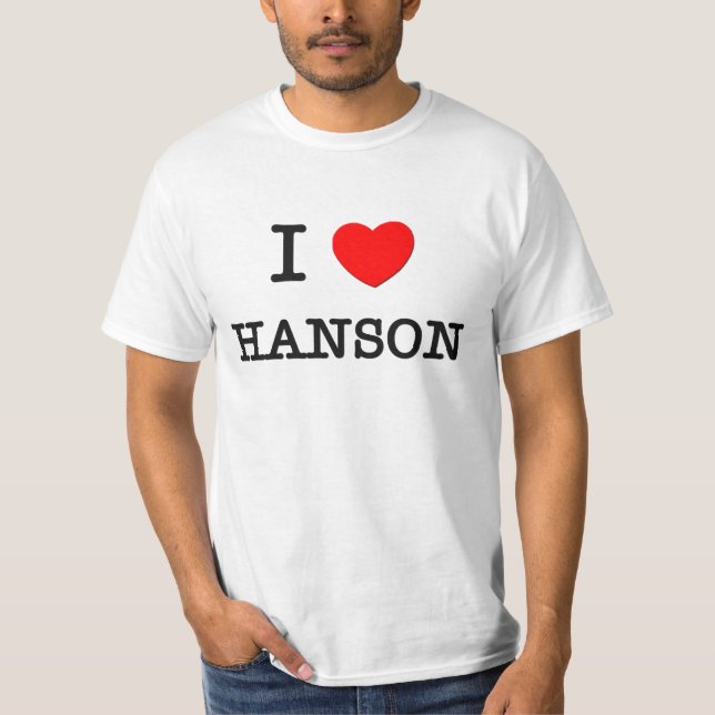 I Liebe Hanson T-Shirt (Vorderseite)