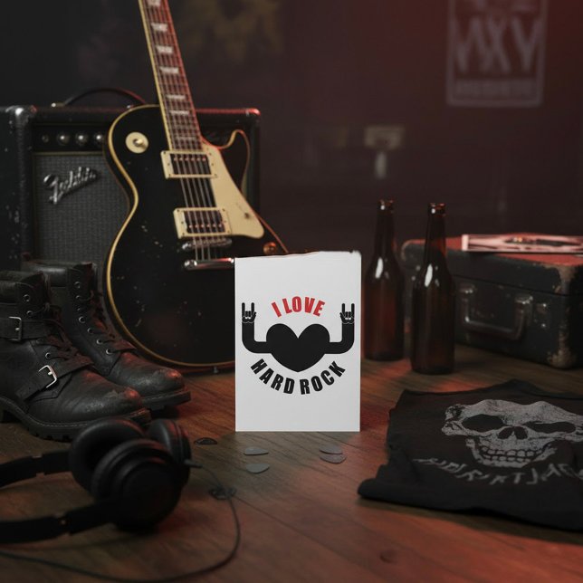 I Liebe Hard Rock Einladung (Von Creator hochgeladen)