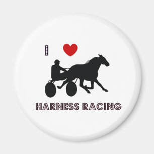 I Liebe: Harness Racing Magnete