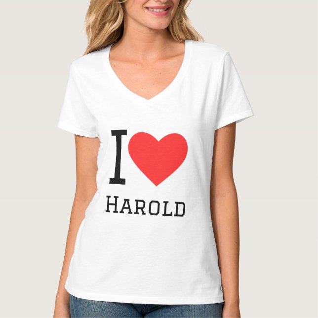 I Liebe harrt T-Shirt (Vorderseite)