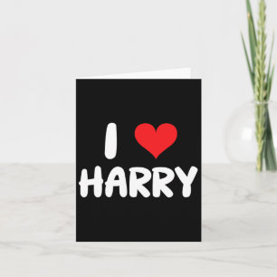 I Liebe Harry - Herz - Name Karte