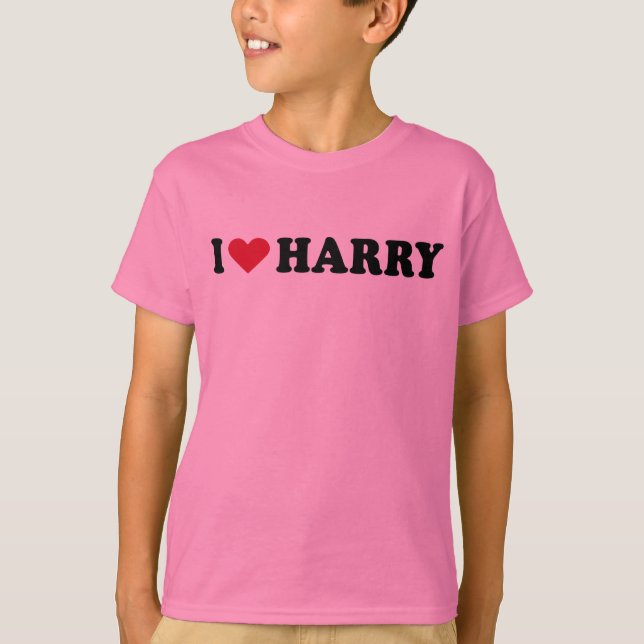 I LIEBE HARRY T-Shirt (Vorderseite)
