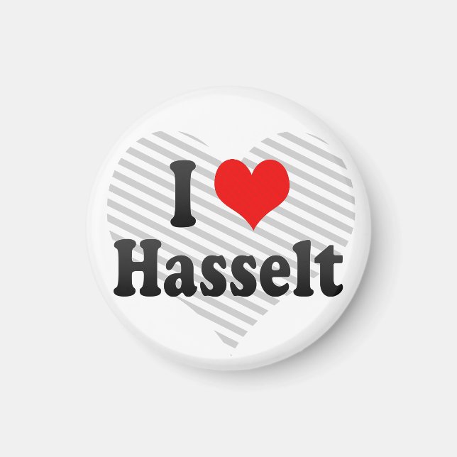 I Liebe Hasselt, Belgien Magnet (Vorne)