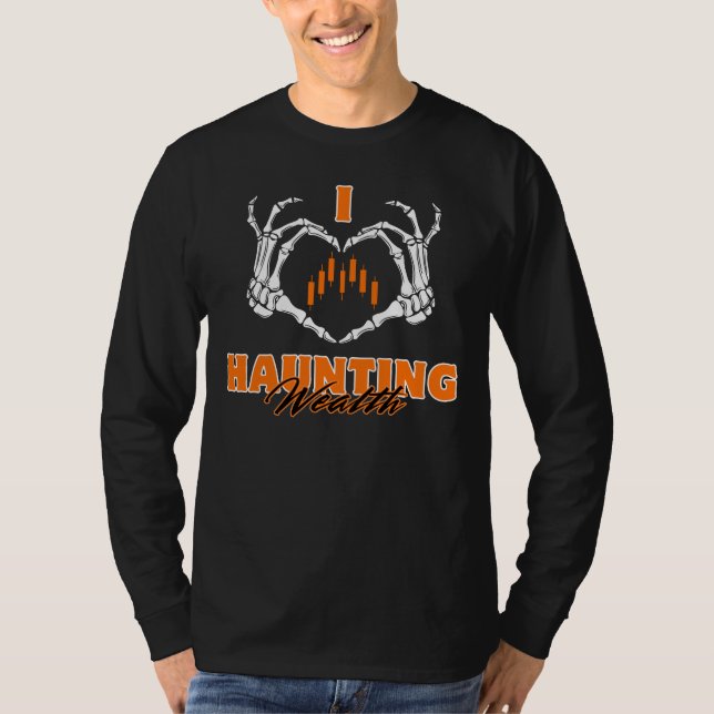 I Liebe Haunting™ Stake Your Heart Out T-Shirt (Vorderseite)