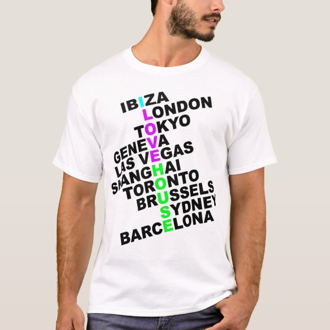 I LIEBE HAUS T-Shirt (Vorderseite)